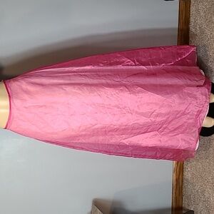 Vintage Zum Zum Organza Maxi Skirt Pink Coquette Fairy Renaissance Sz 6 Prom